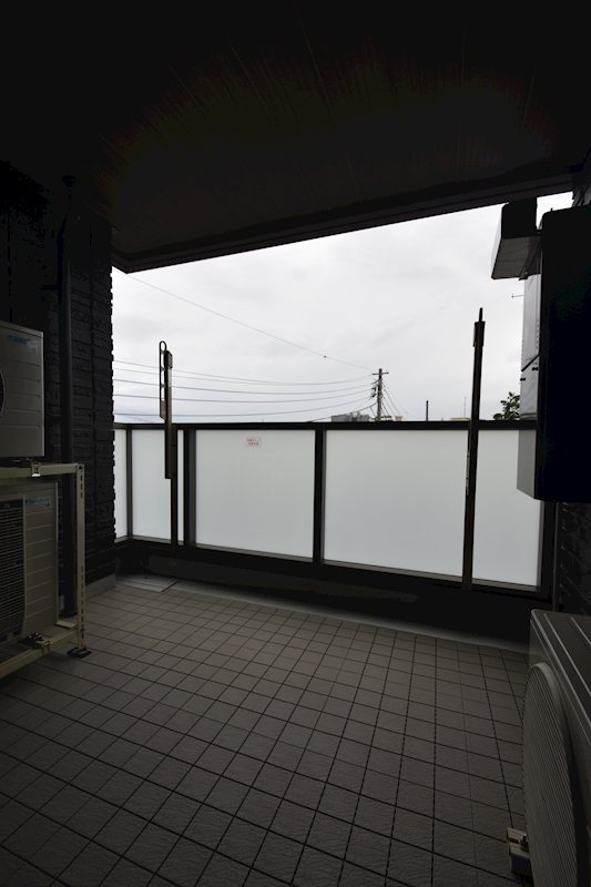 アルフラット万願寺 ベランダ