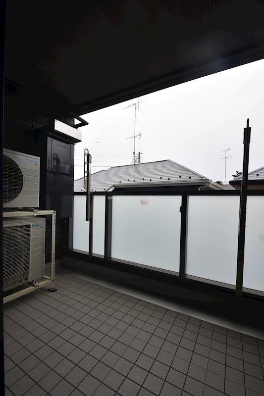 アルフラット万願寺 ベランダ