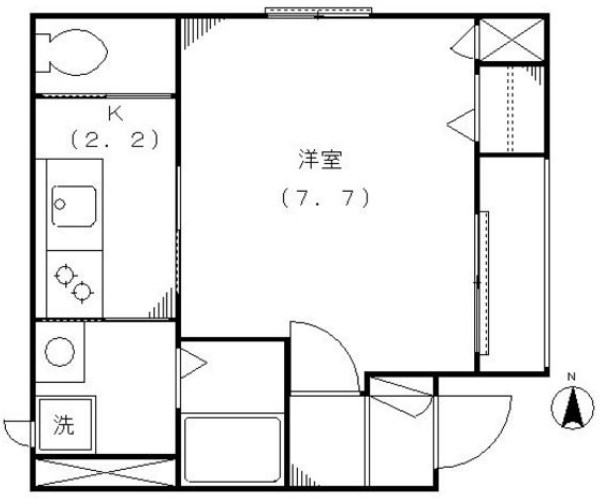 メゾン　ド　アウラ 間取り図