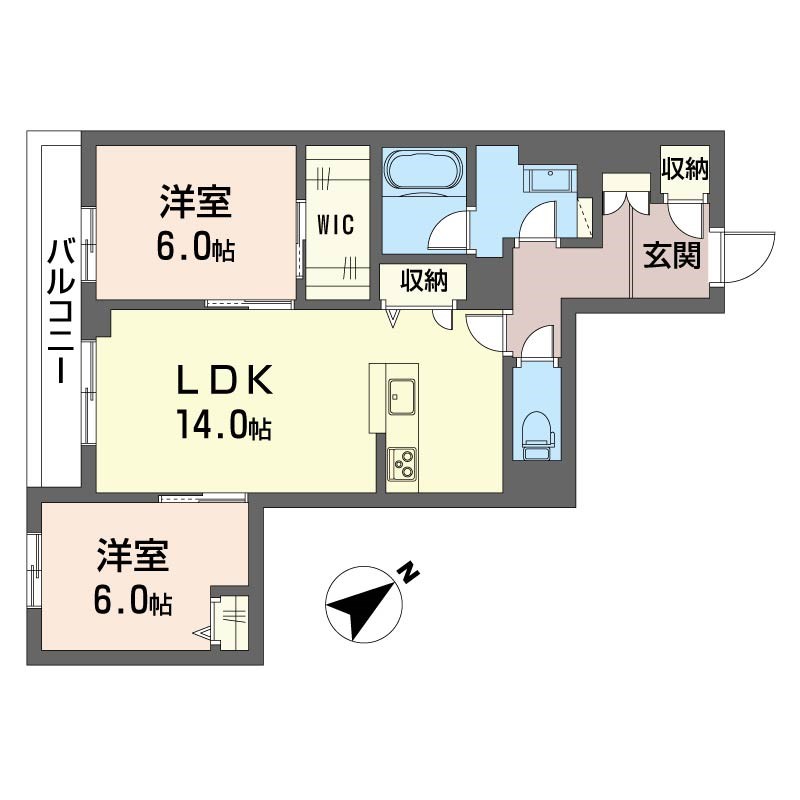 エターナル高松 間取り図
