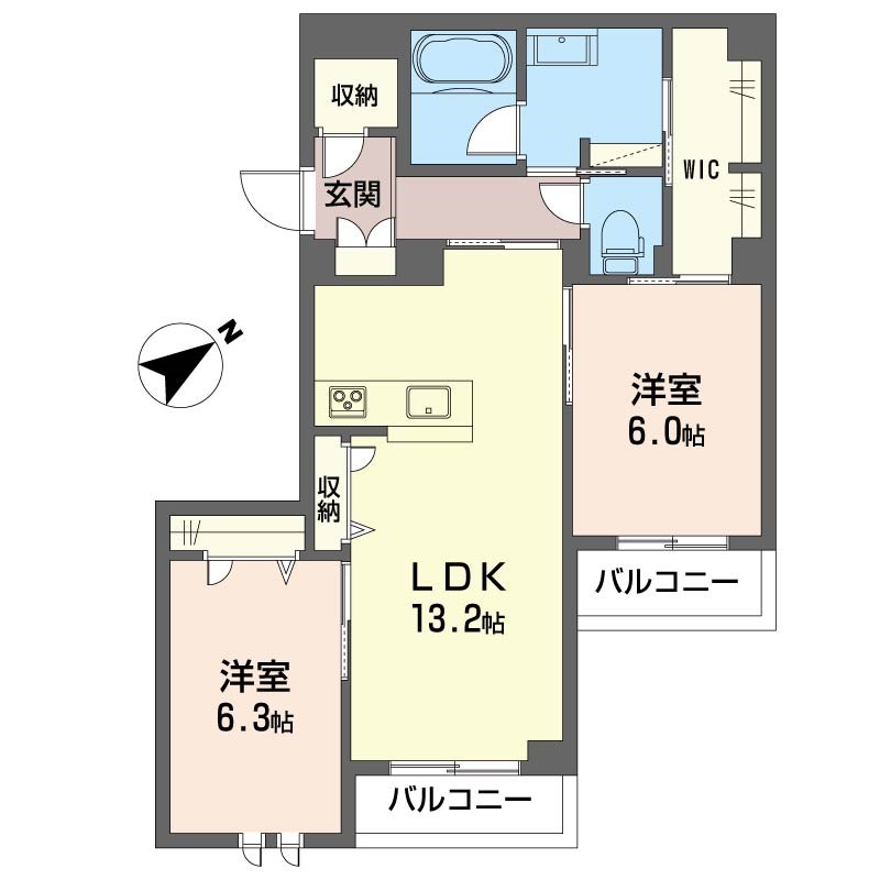 エターナル高松 間取り図