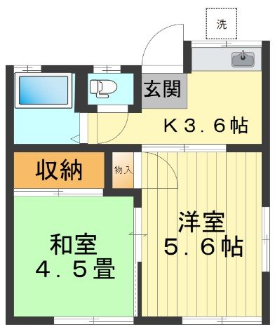 ベルウッド 間取り図