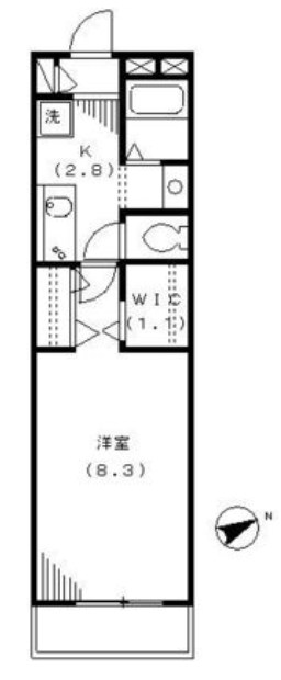 Ｖｅｒｄｅ昭島 間取り図
