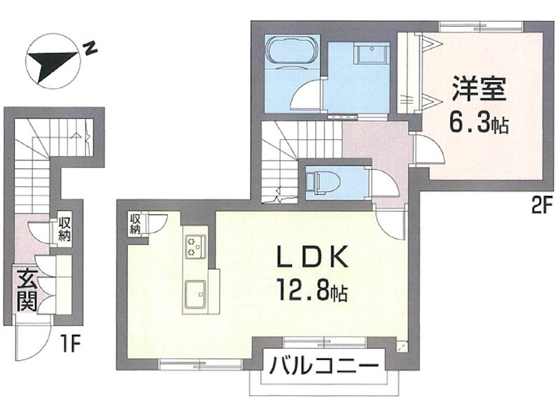 ドマーニ南大沢 間取り図