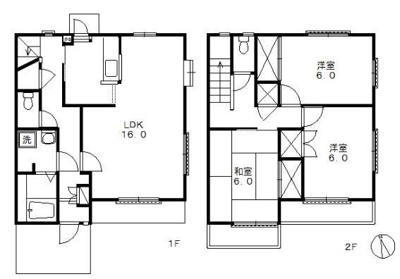 ガーデンズコート立川C 間取り図