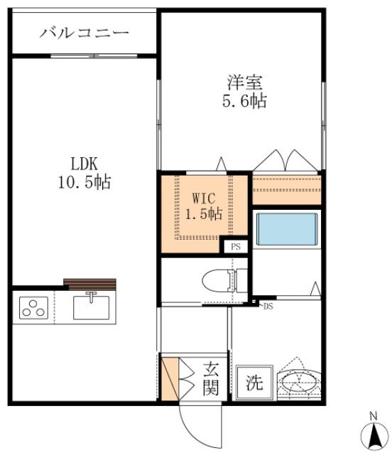 Maison Cascade ile 間取り図