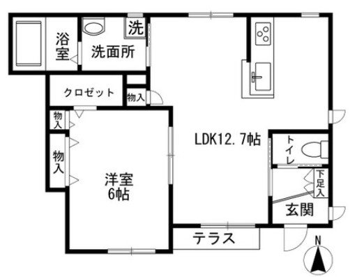 パウローニア 間取り図