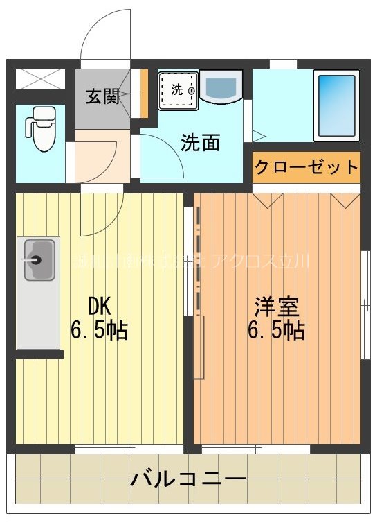 メゾン フルール 間取り図