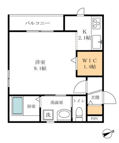 ヘーベルドルフノースゲート 間取り図