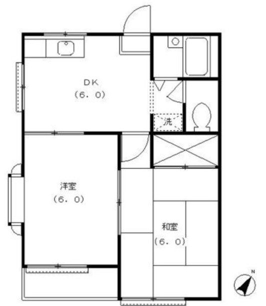 メゾンカトレア 間取り図