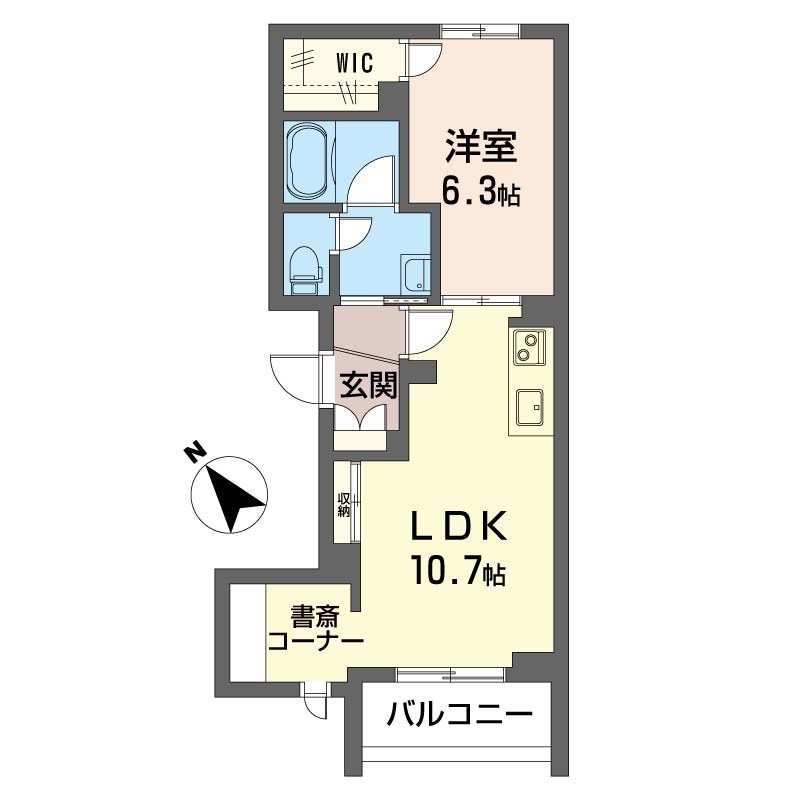 ラ・シャンス 間取り図