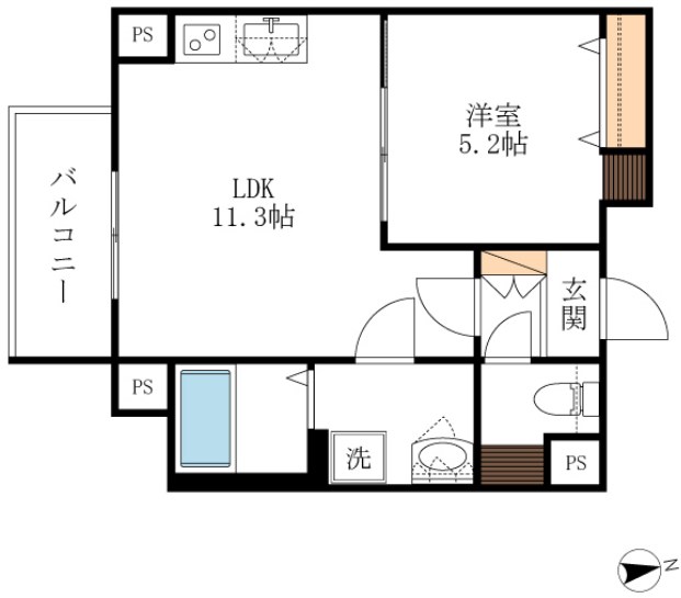 ＡＤＡＭＡＳ国立 間取り図