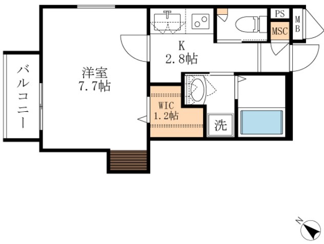 シンフォニア高松 間取り図