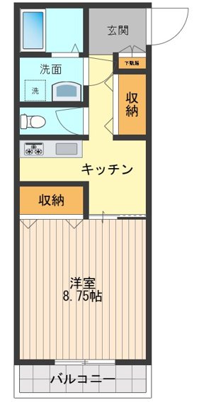 Mt・WEST 間取り図