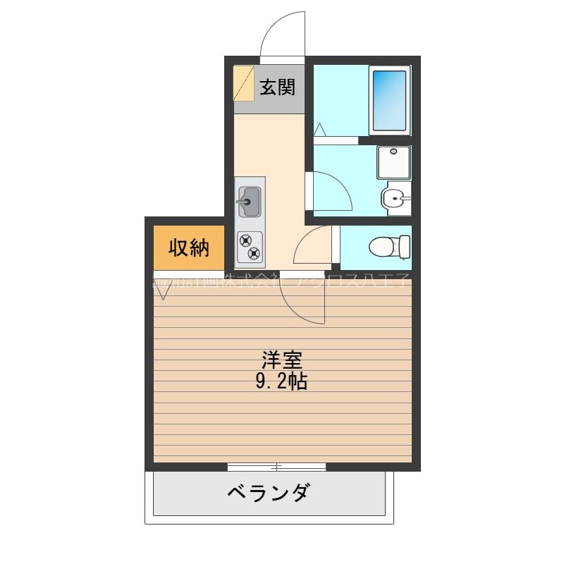 ウィステリア元横山 間取り図