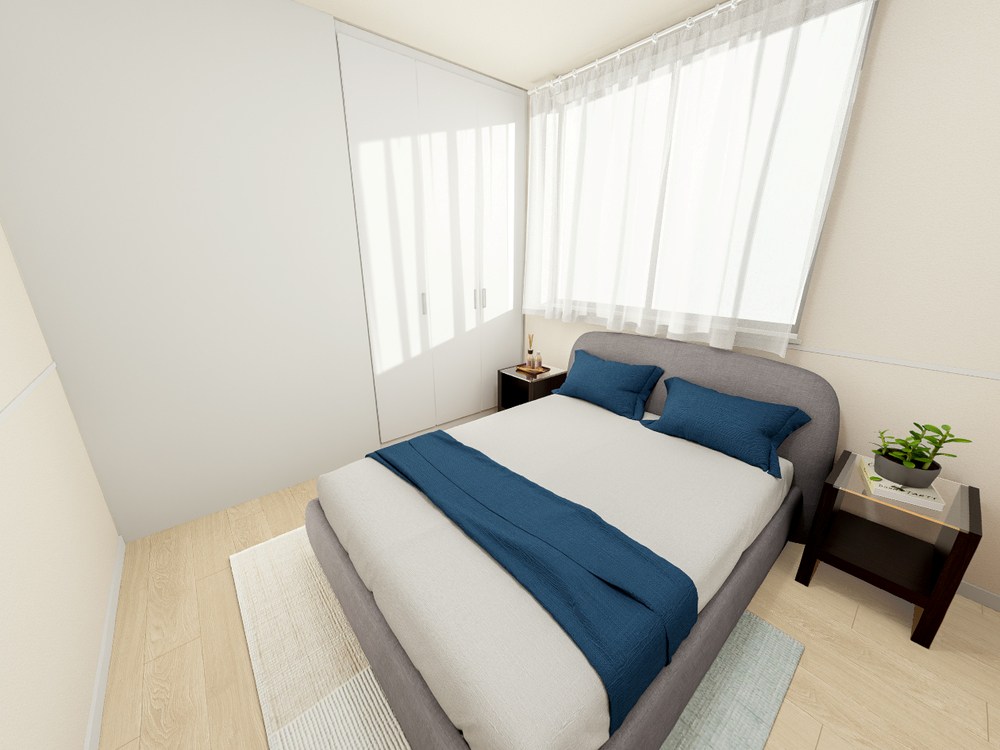 ウヴェルテュール ベッドルーム