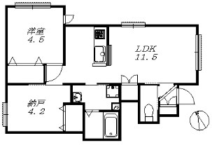 プロキオン 間取り図