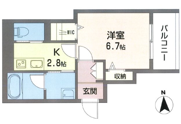 ティサージュ寺町 間取り図