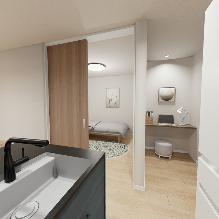 ヘリテージ国立 キッチン