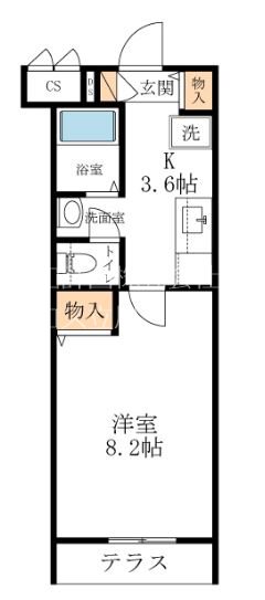 メゾン・ウィスタリア 間取り図