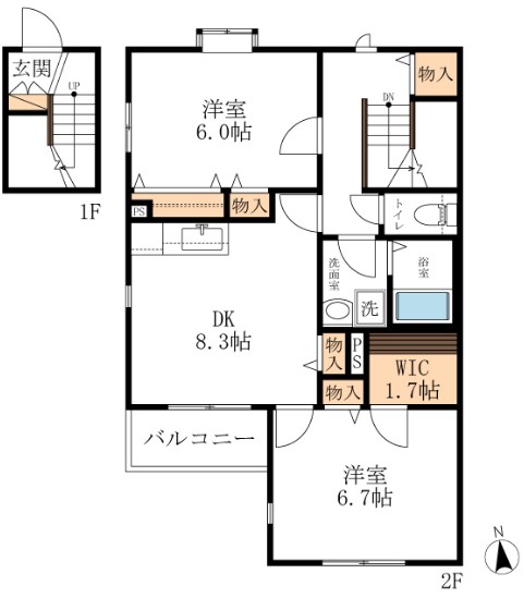 エステートＴＡＩＫＥＩ 間取り図