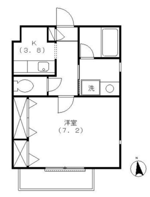 ヒルズななかまど 間取り図