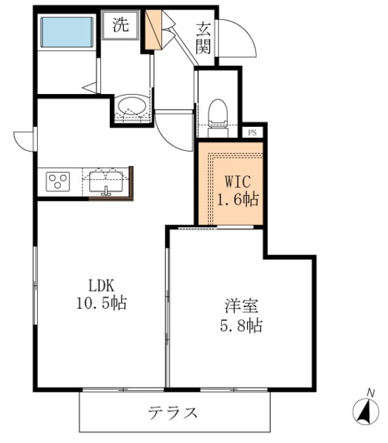 さくらレジデンス　みなみ野 間取り図