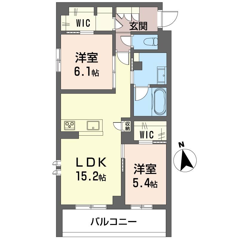 ノールフェリシモ 間取り図