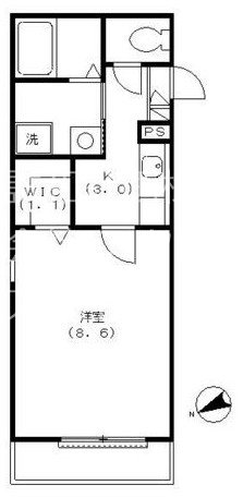 ミルプランタン 間取り図