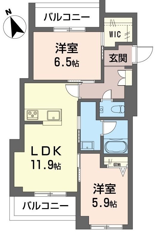 エー　レジデンス 間取り図