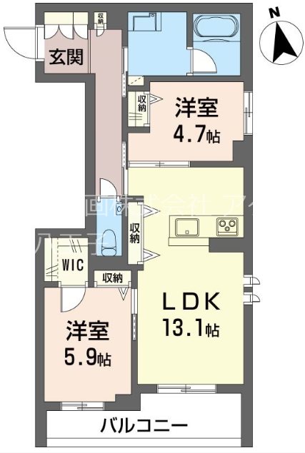 ノールフェリシモ 間取り図