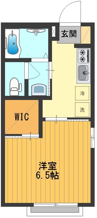 コンフォートヨコタ 間取り図
