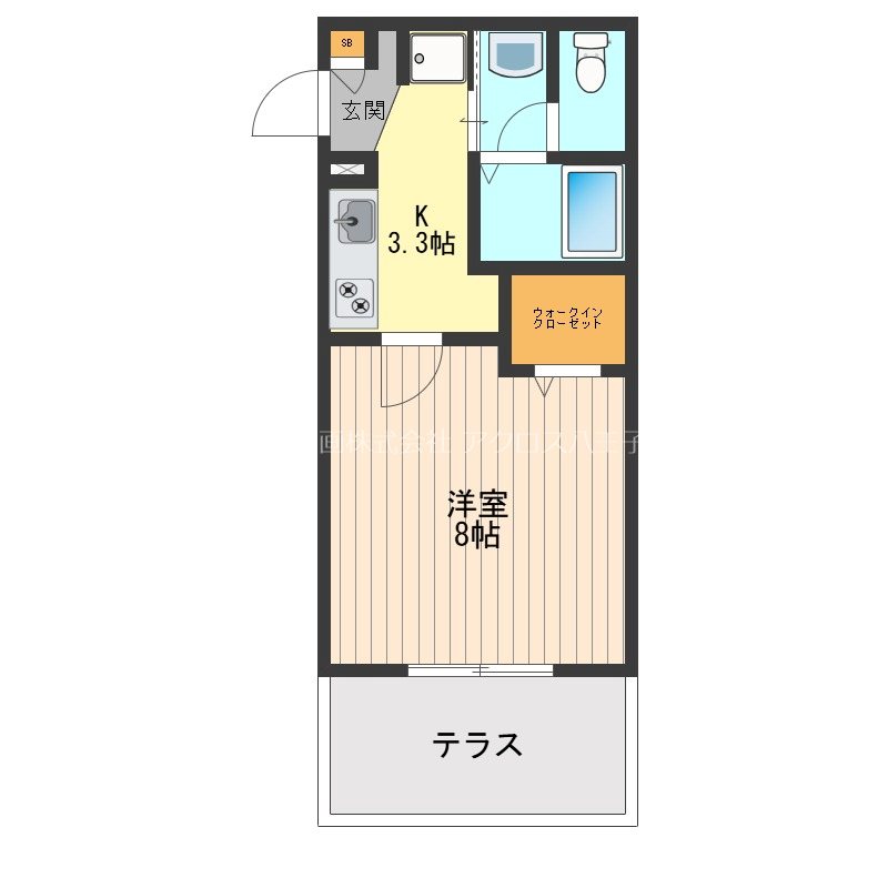 ウィステリア元横山 間取り図
