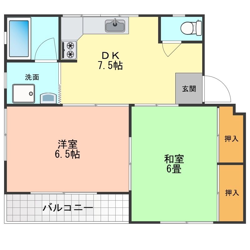 パークハイツ柏 間取り図