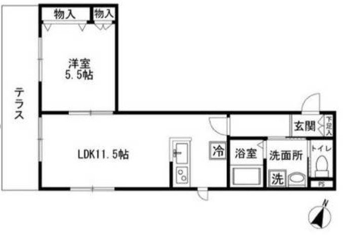 メゾンベール 間取り図