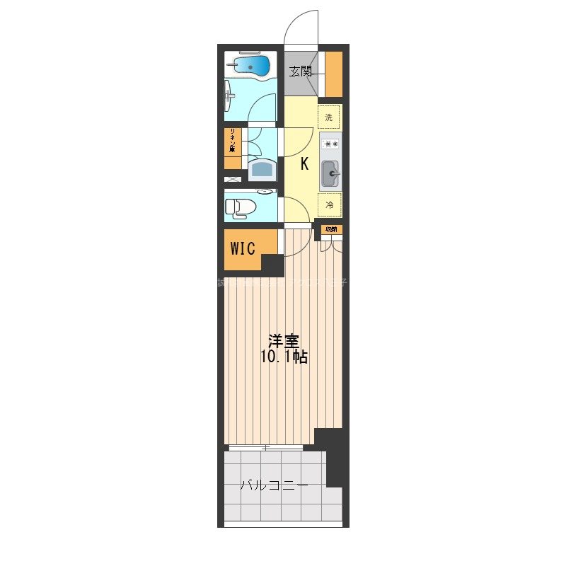 アトラス豊田 間取り図
