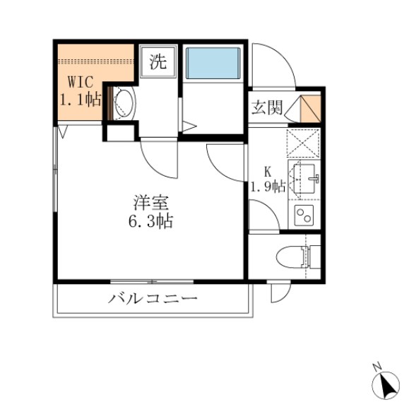 Ｃａｓａ　ｄｅ　Ｌａｇｕｎａ 0201号室 間取り