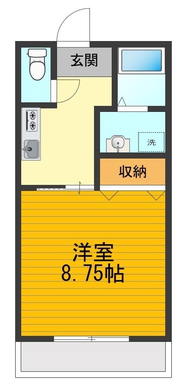 Mt・WEST 間取り図