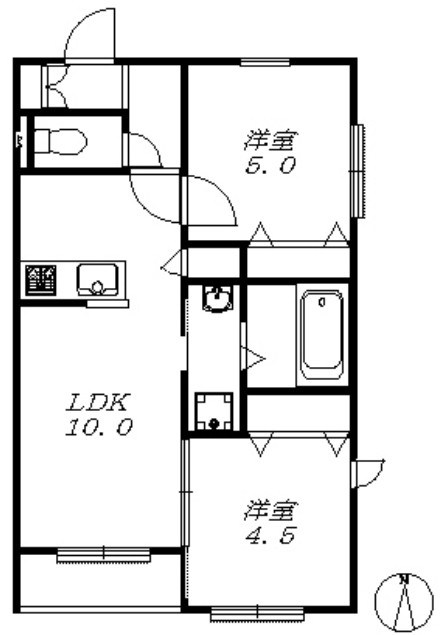 ＭａｉｓｏｎＱｕａｒａｎｔｅ 間取り図