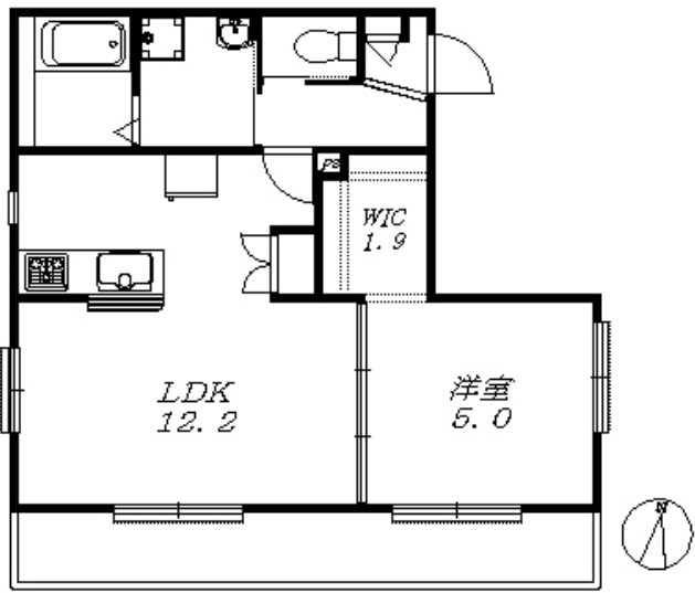 メゾン　ドゥ　プリムヴェール 間取り図