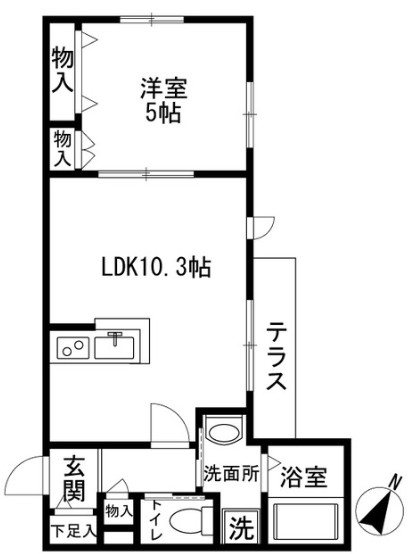 メゾンソライユ 間取り図