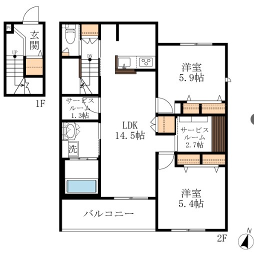 Ｅｓｐｅｒａｎｚａ 間取り図