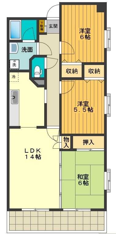 グランガーデン 間取り図
