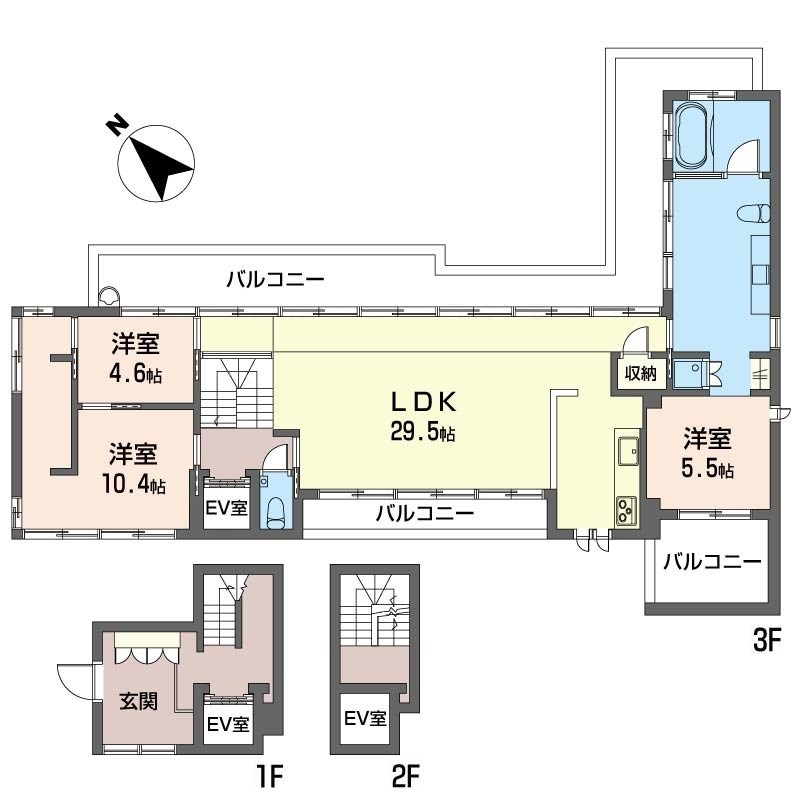La　Casa　Dolce 間取り