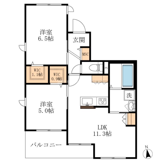 グリーンテラス 間取り