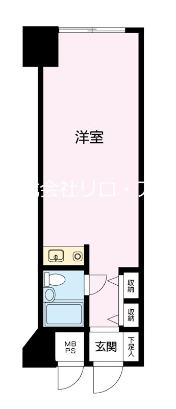 朝日広尾マンション 305号室 間取り