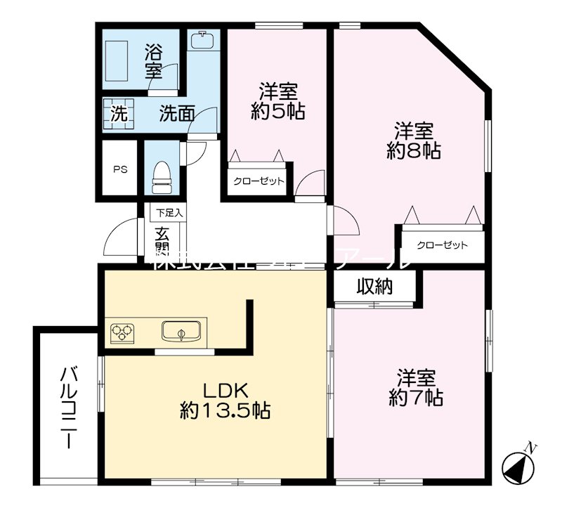 プリマベーラ 間取り図