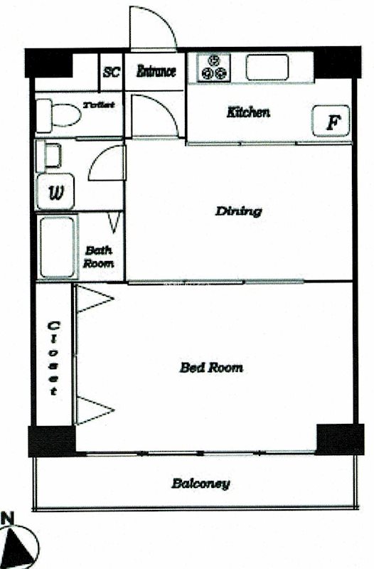 ロイヤルパレス広尾　 間取り図