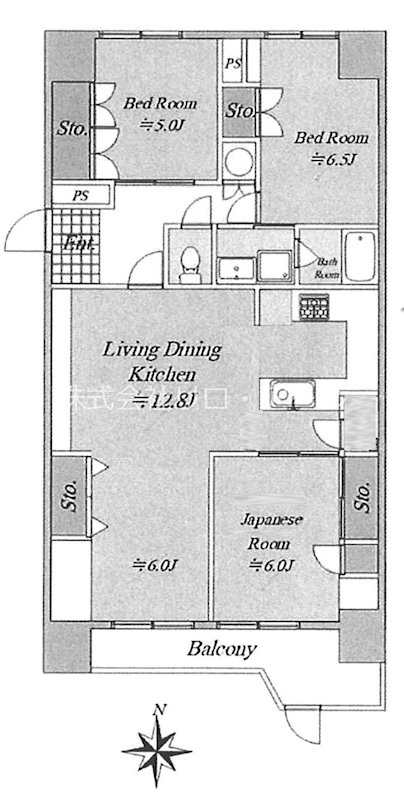 広尾センターハイツ 間取り