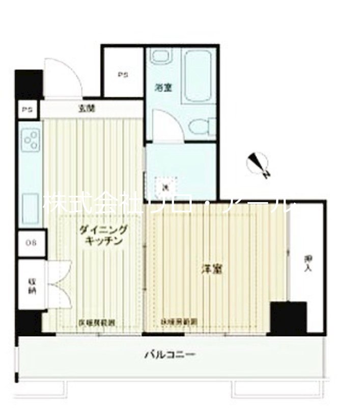 ニュー常盤松マンション 間取り図